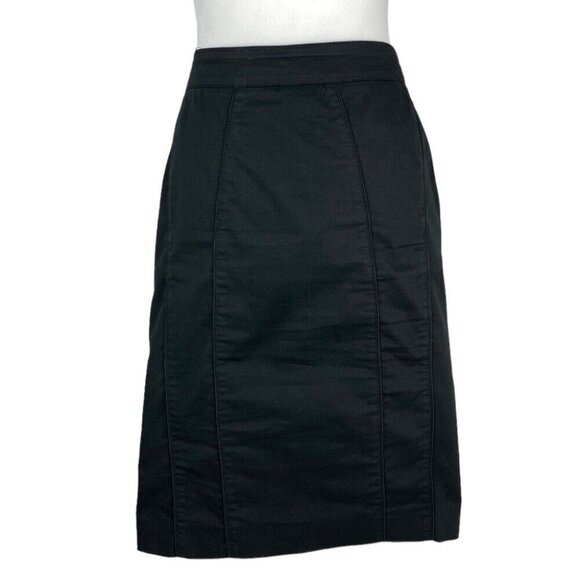 Burberry London Women's Black Straight Designer Quiet Luxury Skirt IT 40/W31‎ - Picture 2 of 13